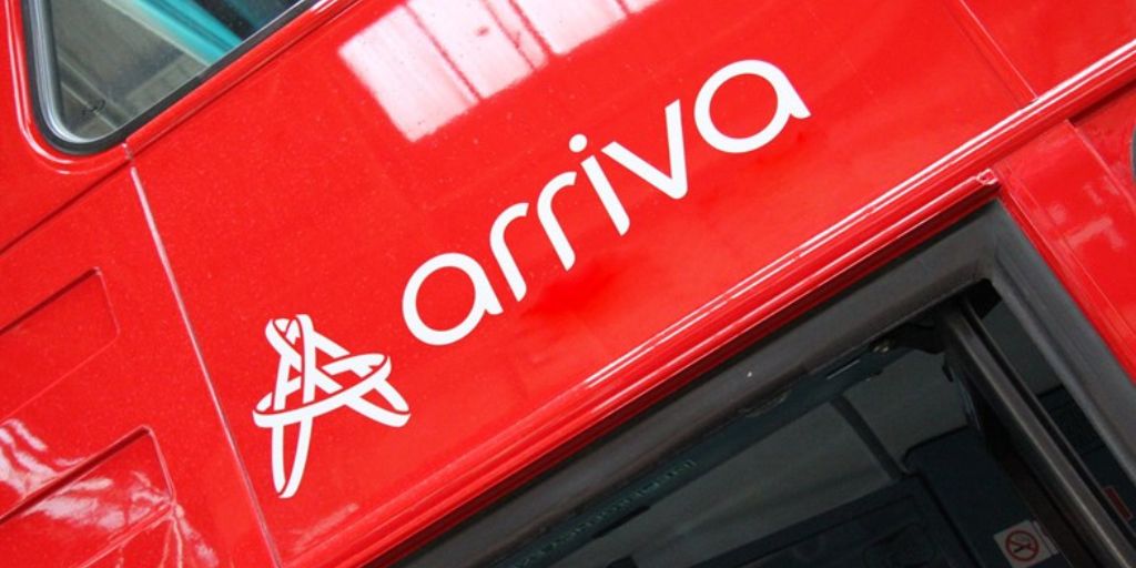 Arriva London bus close up