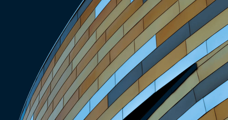 Close up view Derby Arena wall